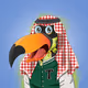 Tired Toucan Club #1033