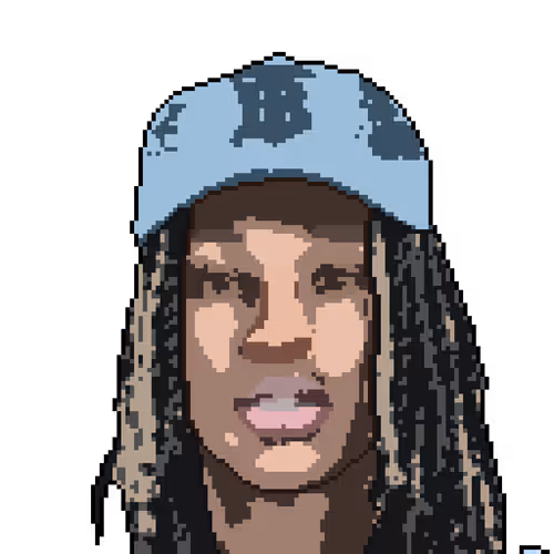 Long Live KingVon Pixel Portrait