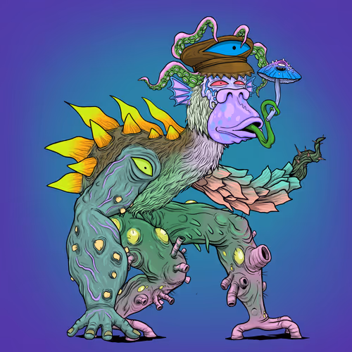Lurk's Mutant Ape #587
