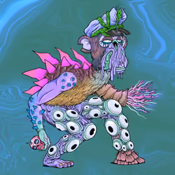 Lurk's Mutant Ape #410