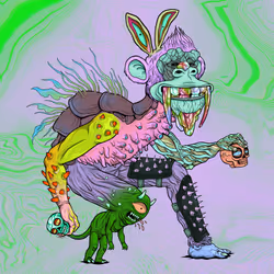 Lurk's Mutant Ape #450