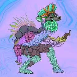 Lurk's Mutant Ape #733