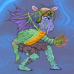 Lurk's Mutant Ape #411