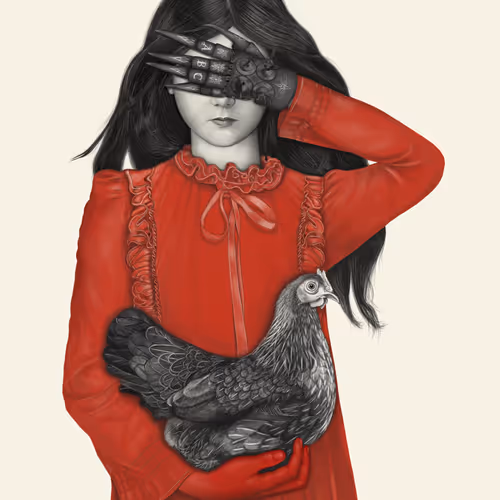 Evocations In Red By Katerine Escobar