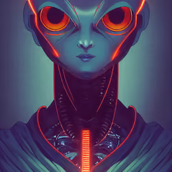CYBER ALIEN #75