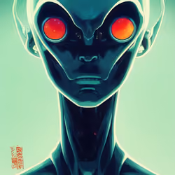 CYBER ALIEN #25