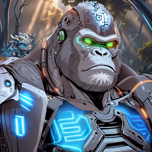 Cyber Ape Yacht Club Silverback#45