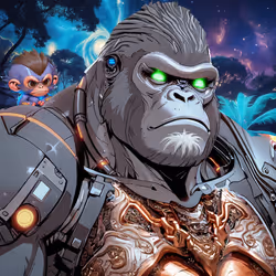 Cyber Ape Yacht Club Silverback#147