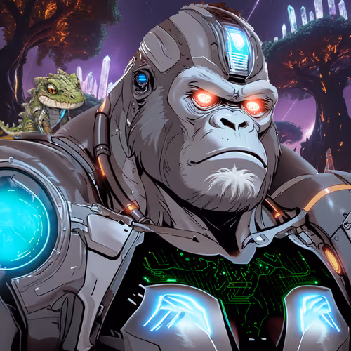 Cyber Ape Yacht Club Silverback#119
