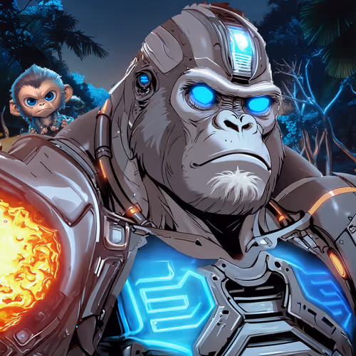 Cyber Ape Yacht Club Silverback#103