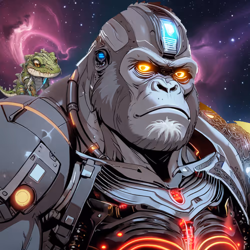 Cyber Ape Yacht Club Silverback#201