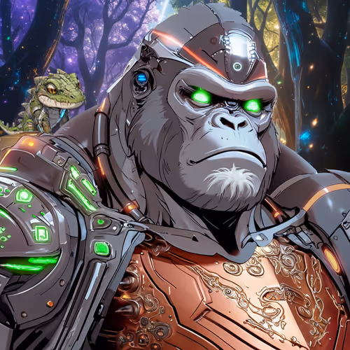 Cyber Ape Yacht Club Silverback#31