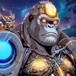 Cyber Ape Yacht Club Silverback#170