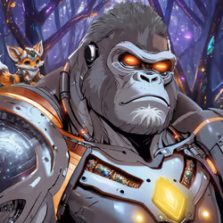 Cyber Ape Yacht Club Silverback#202
