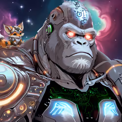 Cyber Ape Yacht Club Silverback#91