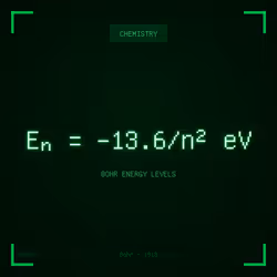 Theorem #836 - Bohr Energy Levels
