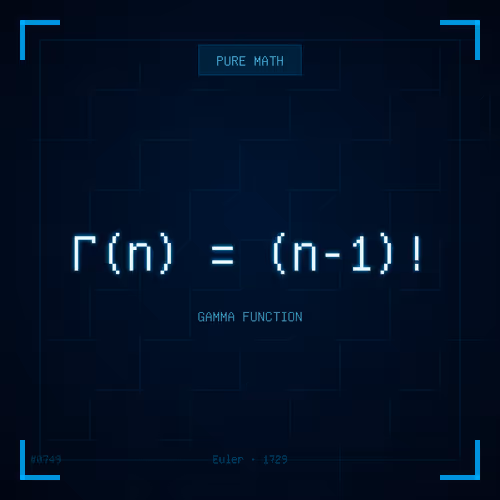 Theorem #749 - Gamma Function