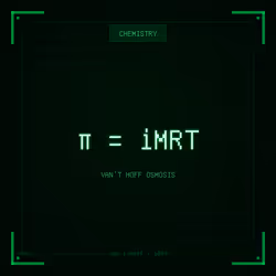 Theorem #838 - van't Hoff Osmosis