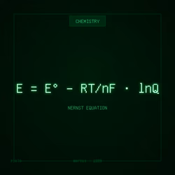 Theorem #1070 - Nernst Equation