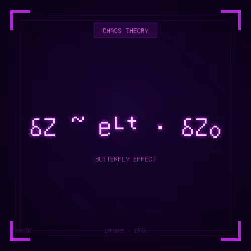 Theorem #638 - Butterfly Effect