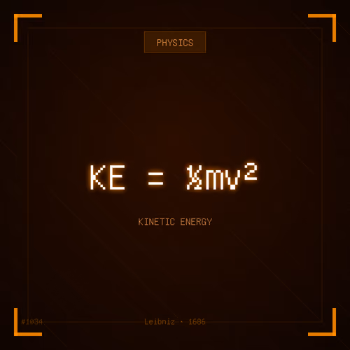 Theorem #1034 - Kinetic Energy