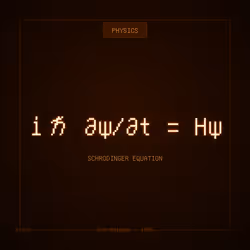 Theorem #1203 - Schrodinger Equation