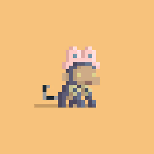 Tiny Monkey #1647