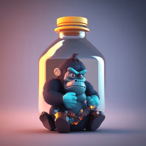 Bottle Apes Genesis  #32