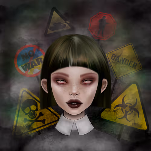 Indifferent girls