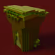 Golden Voxel Trash [WizardX VoxelDrop]