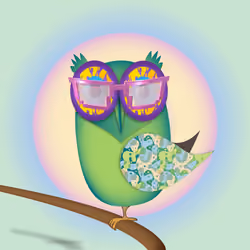 Groovy Owl #1051