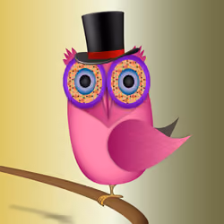 Groovy Owl #754