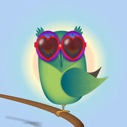 Groovy Owl #480
