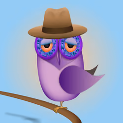 Groovy Owl #1276