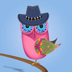 Groovy Owl #1395