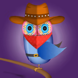 Groovy Owl #1027