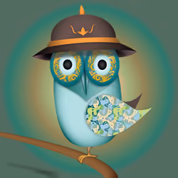 Groovy Owl #1050
