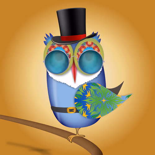 Groovy Owl #258