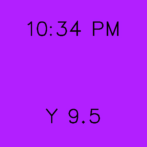 Universal Color Clock