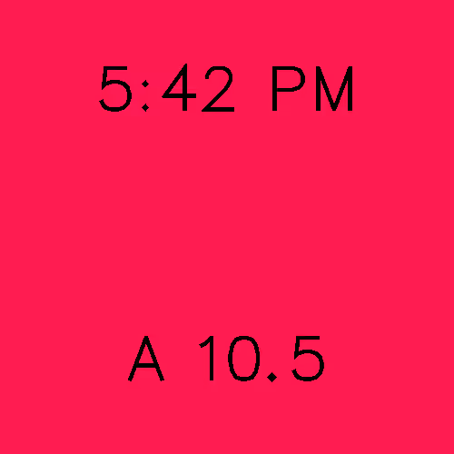 Universal Color Clock