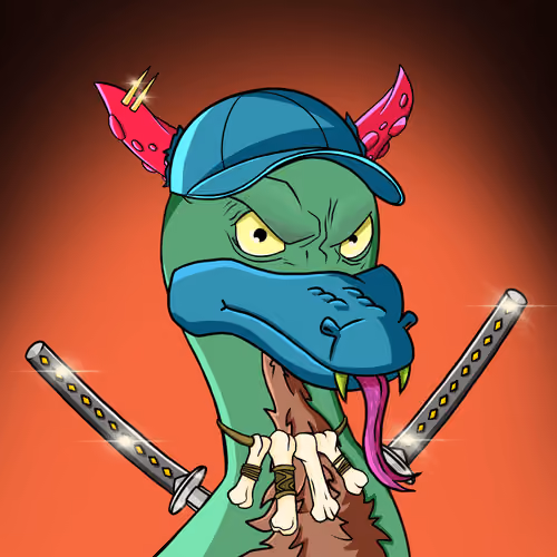 Toxic Lake Monster #5493