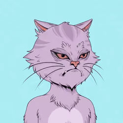 Angry Cat #9504