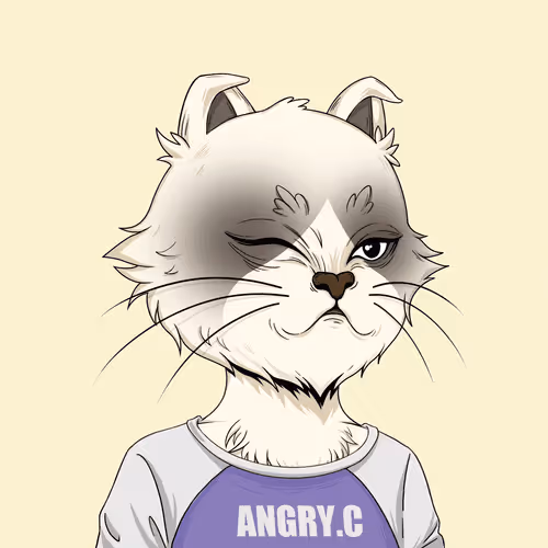 Angry Cat #9986