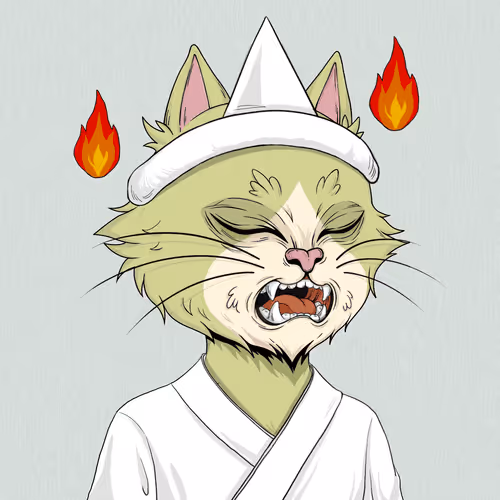 Angry Cat #9954