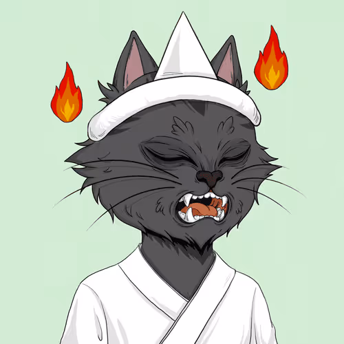 Angry Cat #9988