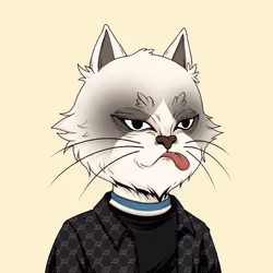 Angry Cat #8003