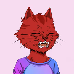Angry Cat #1391