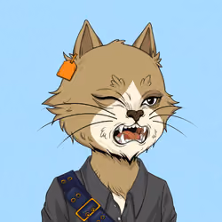 Angry Cat #5564