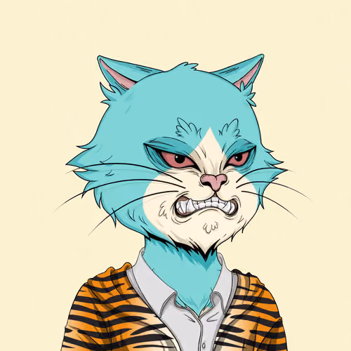Angry Cat #7899