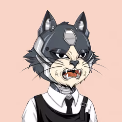 Angry Cat #1316